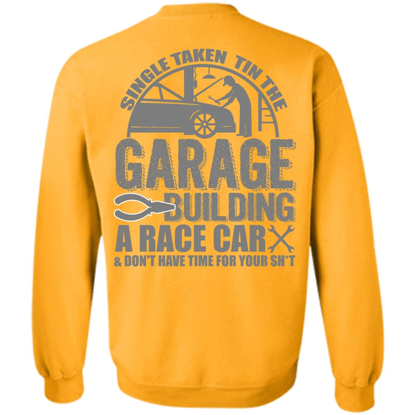 I Love Mechanic T Shirt, Garage Building A Race Car Sweatshirt