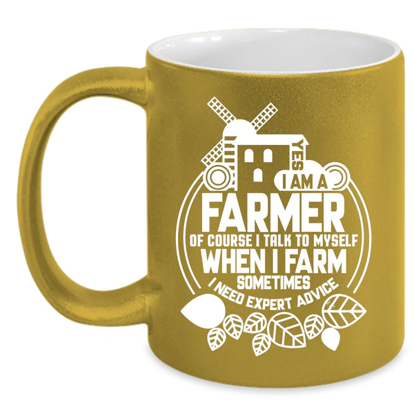 Yes I Am A Farmer Coffee Mug, Best Gift For Farmer Coffee Cup