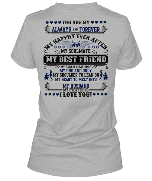 My Husband My Everything T Shirt, Being A Husband T Shirt