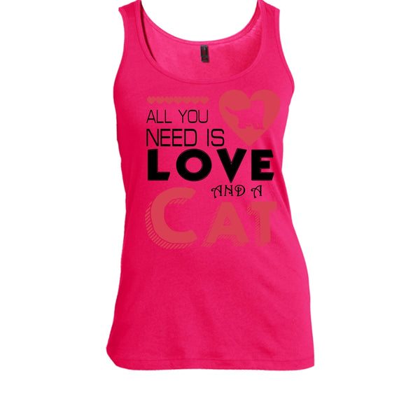 All You Need Is Love And A Cat Shirt, Cat Lover Shirt