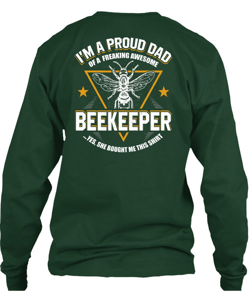I'm A Proud Dad T Shirt, Awesome Beekeeper T Shirt
