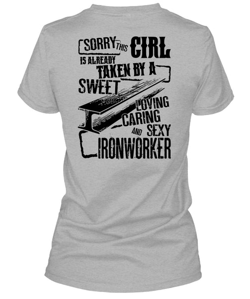 Loving Caring Ironworker T Shirt, I Love Ironworker T Shirt