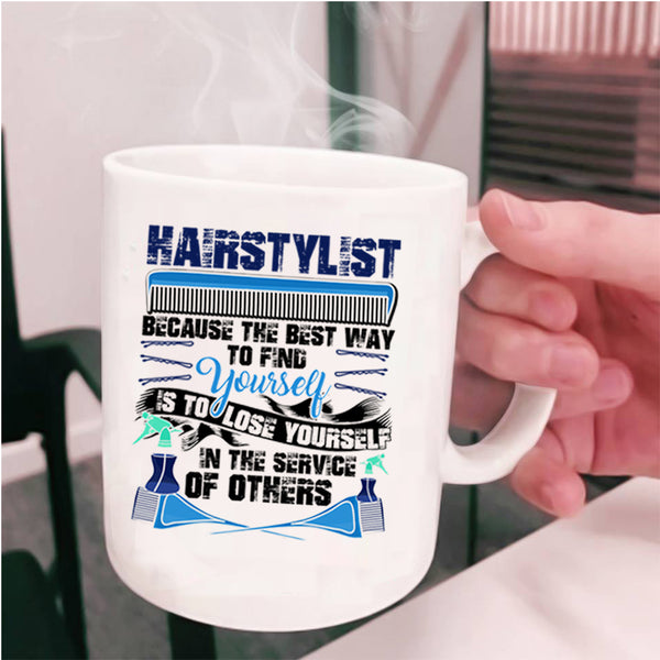 Cute Hairstylist Coffee Mug, Hairstylist Cup