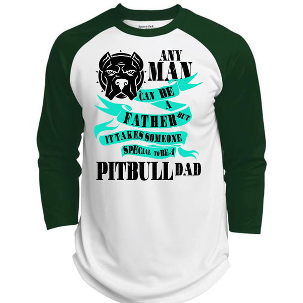 Special To Be A Pit Bull Dad T Shirt, I Love My Dog T Shirt, Awesome T-Shirts  (Polyester Game Baseball Jersey)