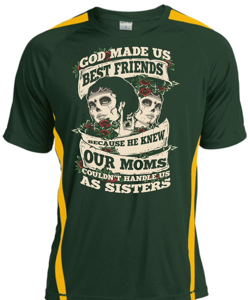 God Made Us Best Friends T Shirt, He Knew Our Moms T Shirt, Cool Shirt