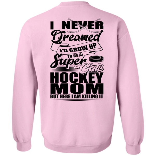 I Love Hockey T Shirt, Cute Hockey Mom Sweatshirt