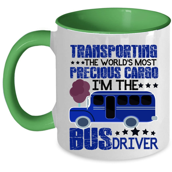 I'm The Bus Driver Coffee Mug, Transporting Accent Mug