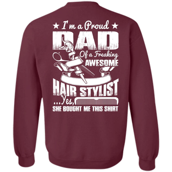 Awesome Hair Stylist T Shirt, I Love Hair Stylist Sweatshirt