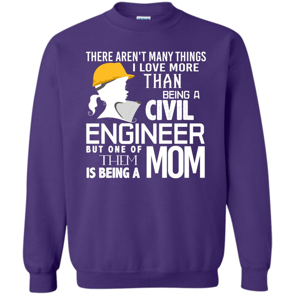 Being A Mom T Shirt, Coolest Engineer Mom Sweatshirt