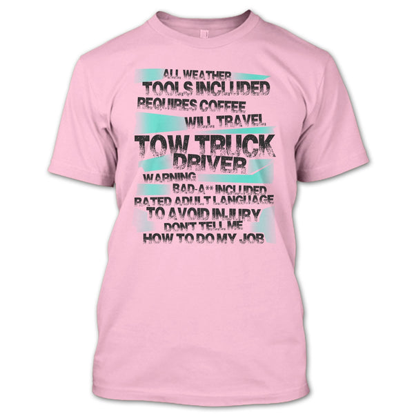 Tow Truck Driver T Shirt, I'm A Trucker T Shirt