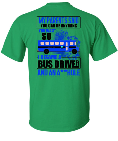 I Became A Bus Driver T Shirt, I Love Bus T Shirt