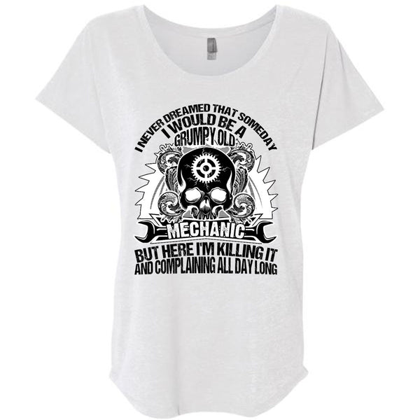Grumpy Old Mechanic T Shirt, I Love Mechanic T Shirt, Awesome T-Shirts
