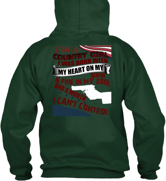 I'm A Country Girl T Shirt, I Can't Control T Shirt