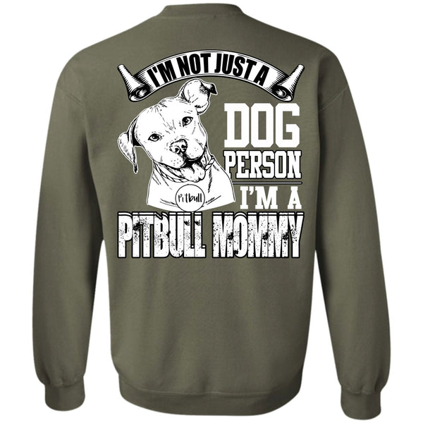 I'm A Pit Bull Mommy T Shirt, I Love Mom Sweatshirt