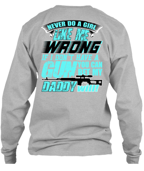 You Can Bet My Daddy Will T Shirt, I Love Gunning T Shirt