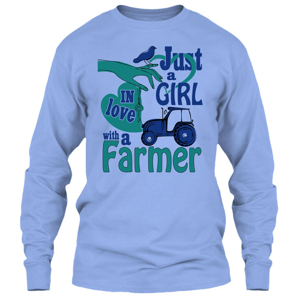 Just A Girl T Shirt, Coolest Farmer T Shirt
