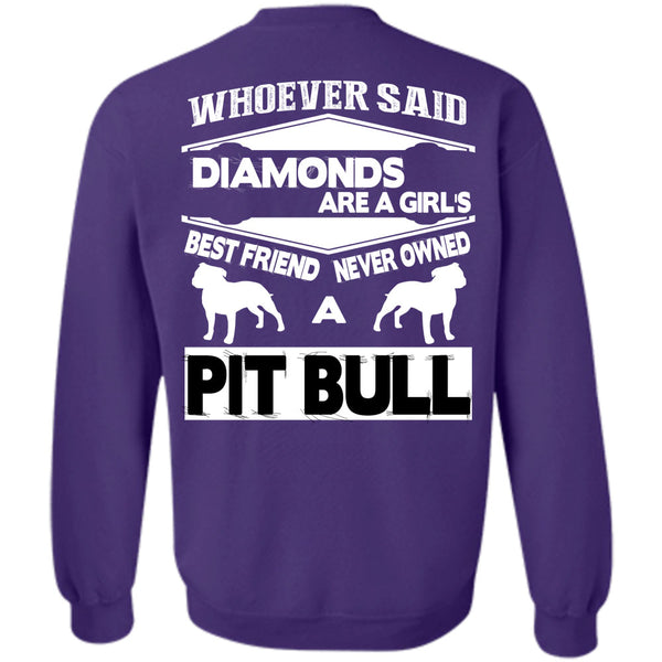 Never Owned A Pit Bull T Shirt, I Love My Dogs Sweatshirt