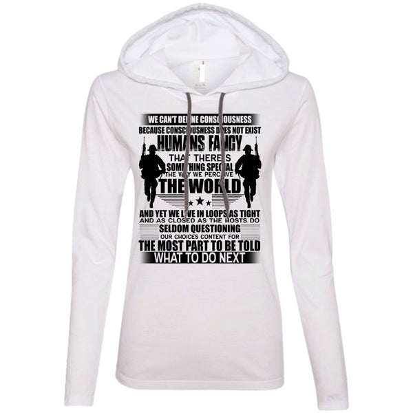 A black t-shirt with the shopify logo