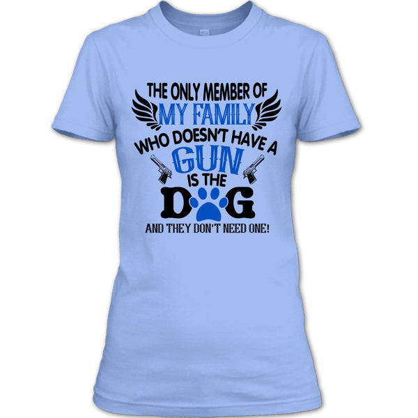 A black t-shirt with the shopify logo