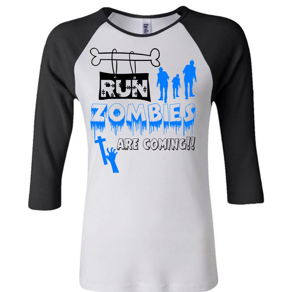 Run Zombies Are Coming T Shirt, Wait For Halloween T Shirt, Awesome T-Shirts