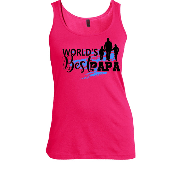 World's Best Papa T Shirt, Gift For Papa Tank Top