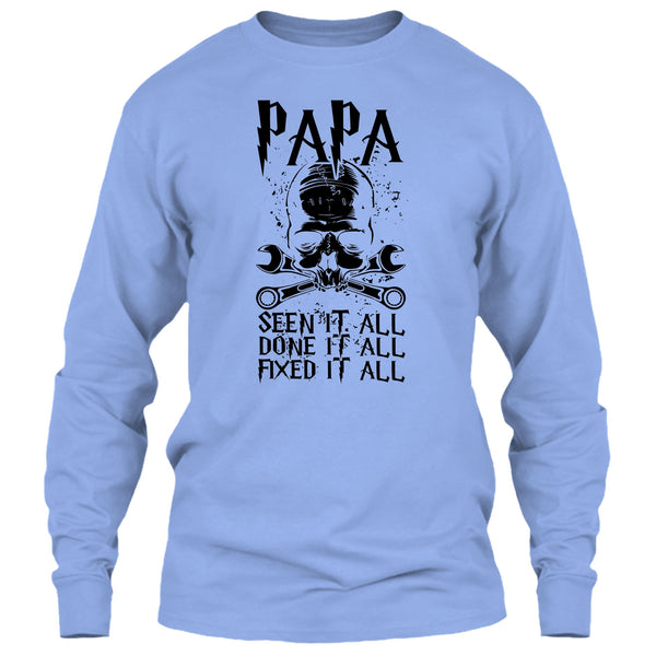 Papa Seen It All T Shirt, Coolest Papa Ever T Shirt