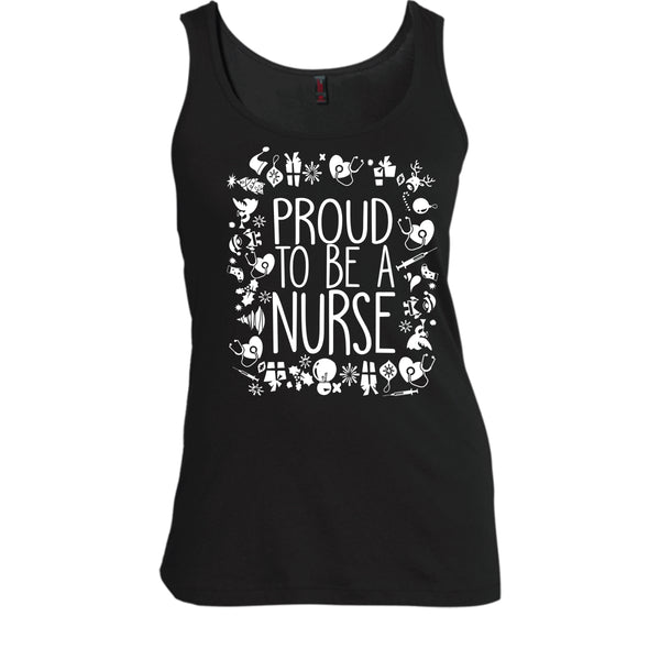 Proud To Be A Nurse T Shirt, Nurse Merry Christmas T Shirt, Cool T Shirt