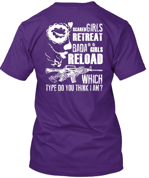 Scared Girls Retreat T Shirt, Being A Gunner T Shirt