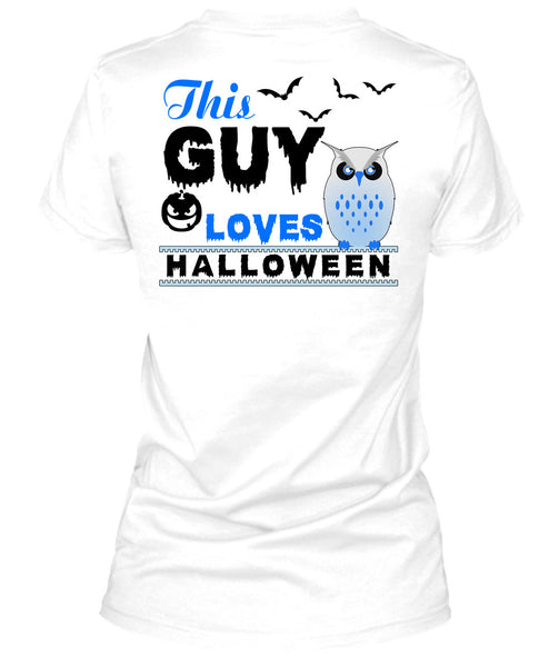 This Guy Loves Halloween T Shirt, Wait For Halloween T Shirt