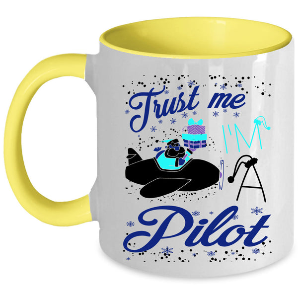 Christmas Gift For Pilot Coffee Mug, I'm A Pilot Accent Mug