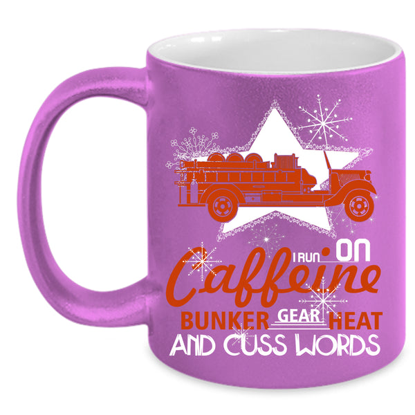 Cute Firefighter Coffee Mug, Christmas Gift For Fireman Coffee Cup