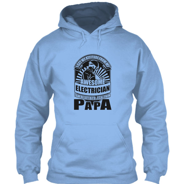 Awesome Electrician T Shirt, Coolest Electrician Papa T Shirt