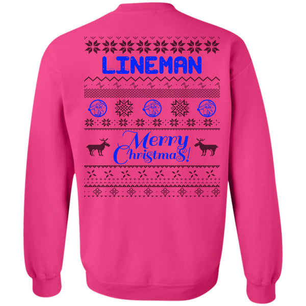 I Love Lineman T Shirt, Lineman Merry Christmas Sweatshirt