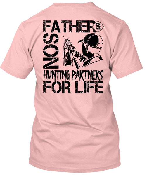 Father And Son Hunting Partners T Shirt, I Love Papa T Shirt