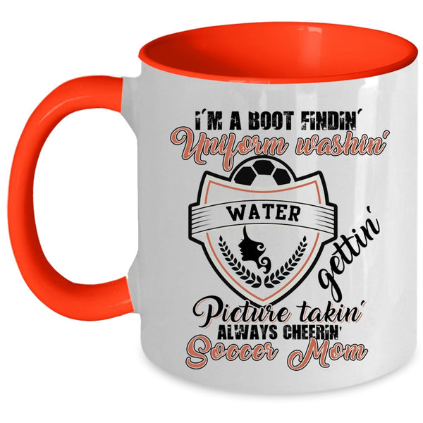 Cute Gift For Soccer Mom Coffee Mug, I'm A Soccer Mom Accent Mug