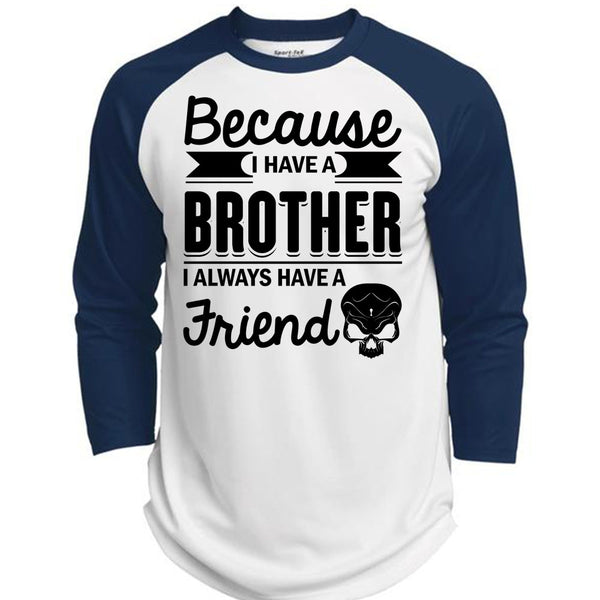 I Have A Brother T Shirt, Being A Brother T Shirt, Awesome T-Shirts  (Polyester Game Baseball Jersey)