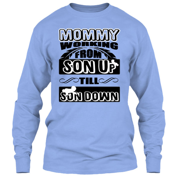 A black t-shirt with the shopify logo