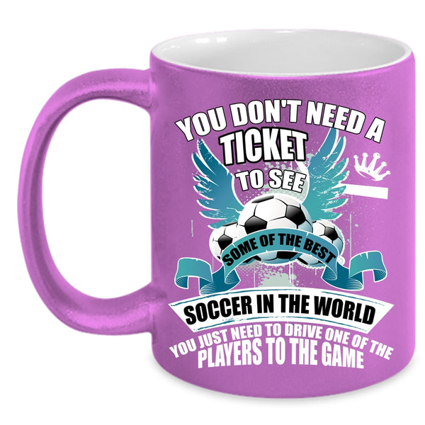 The Best Soccer In The World Coffee Mug, Cool Soccer Player Coffee Cup