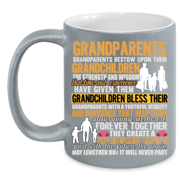 Grandparents Coffee Mug, Lovely Grandchildren Coffee Cup