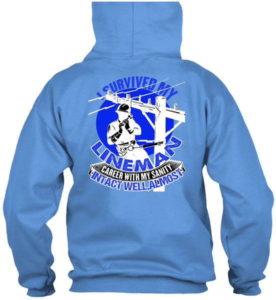I Survived My Lineman T Shirt, Being A Lineman T Shirt