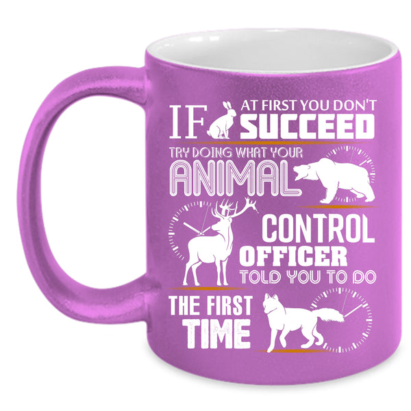 Animal Control Officer Coffee Mug, Cool Job Title Coffee Cup