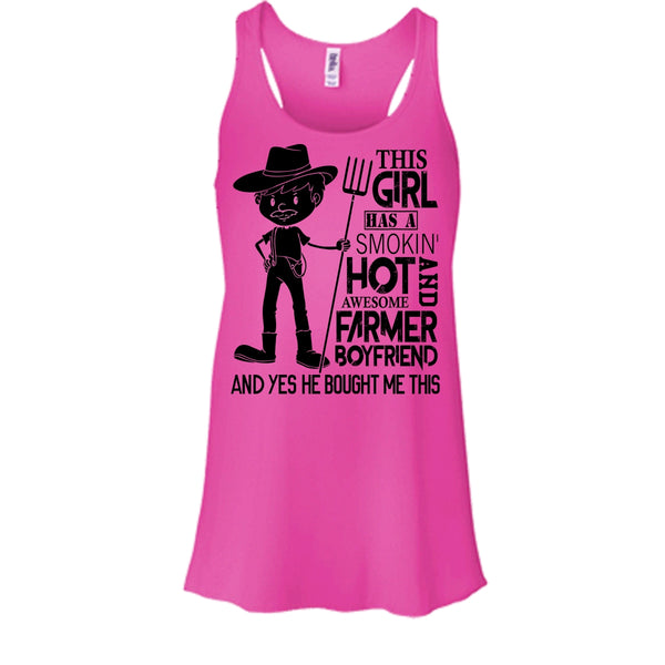 Awesome Farmer Boyfriend T Shirt, Gift Farmer T Shirt, Awesome t-shirts