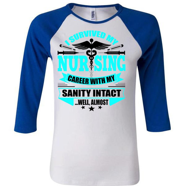 I Survived My Nursing T Shirt, I Love Nursing T Shirt, Awesome T-Shirts