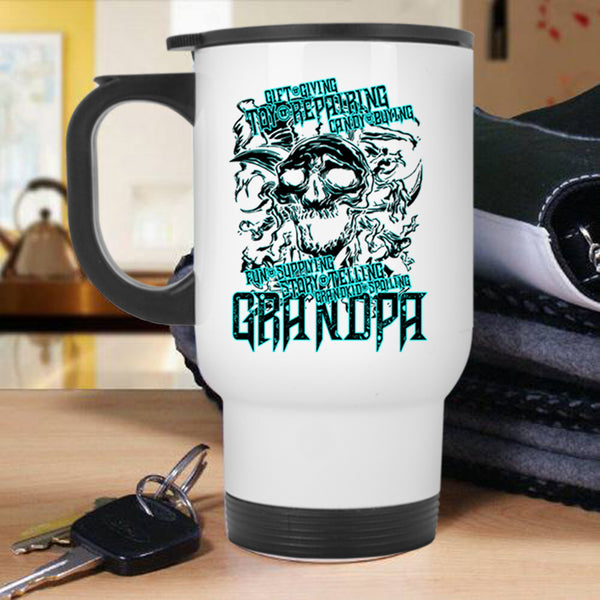 Cool Gift For Father's Day Travel Mug, Awesome Grandpa Mug