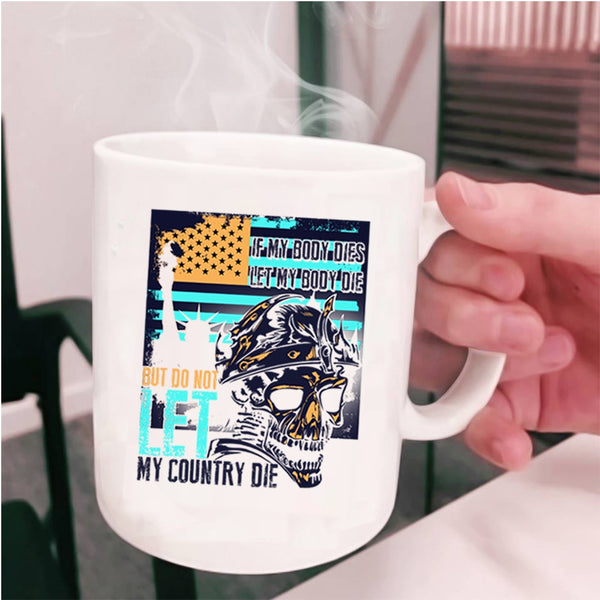 Gift For Grandpas Coffee Mug, Awesome American Veterans Cup