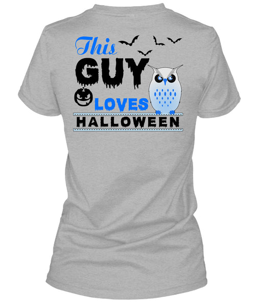 This Guy Loves Halloween T Shirt, Wait For Halloween T Shirt