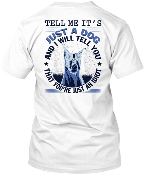 A black t-shirt with the shopify logo