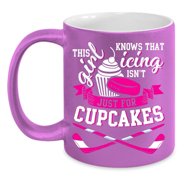 Cute Girls Coffee Mug, Icing Isn't Just For cupcakes Coffee Cup