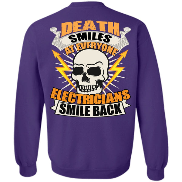 Death Smiles T Shirt, I Love Electrician Sweatshirt
