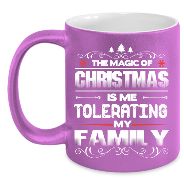 The Magic Of Christmas Coffee Mug, My Family Coffee Cup